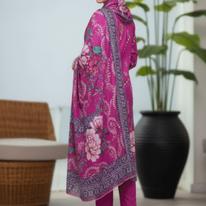 Alternative view of 3piece-khaddar-suit