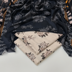 Elegant 3 Piece Khaddar Suit for Winter