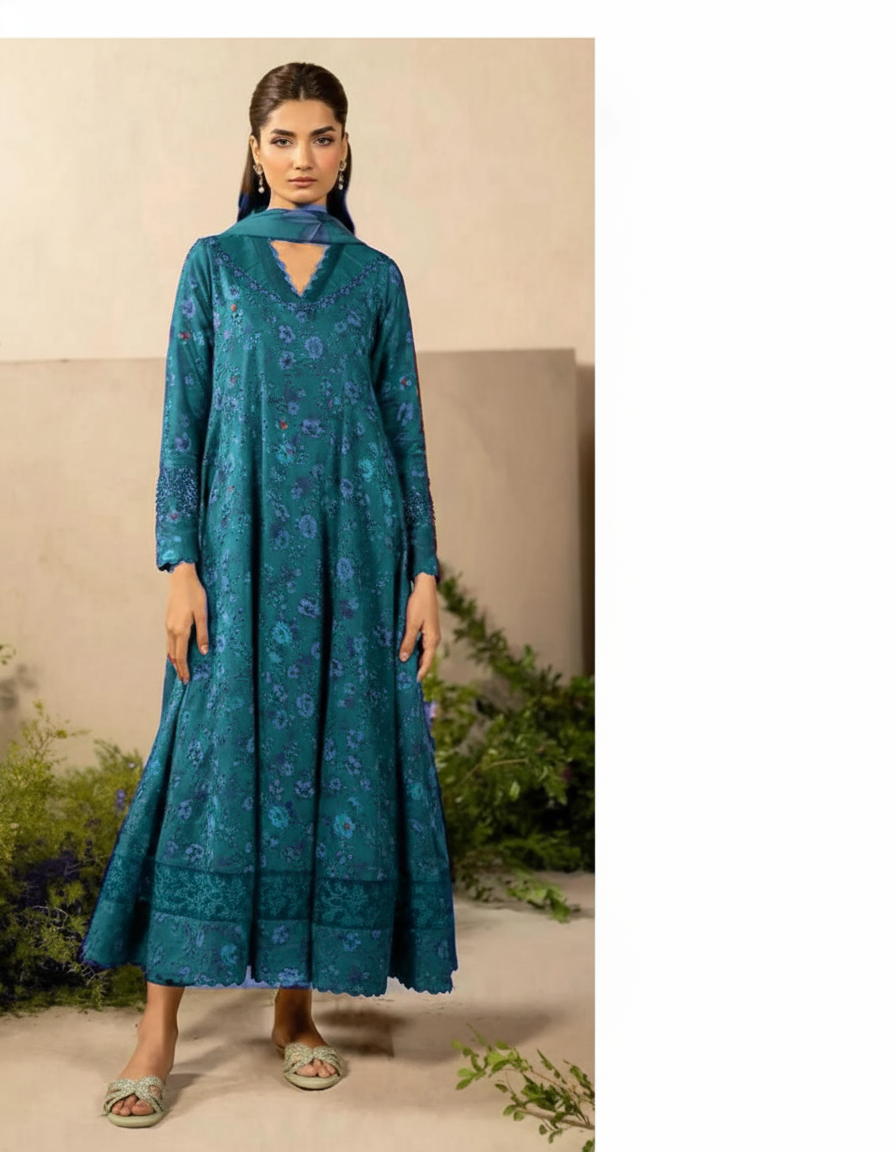 Dhanak 3-Piece Suit - Winter Collection