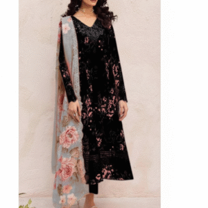 Khaddar 3-Piece Suit - Winter Collection _Elevate Your Winter Style!