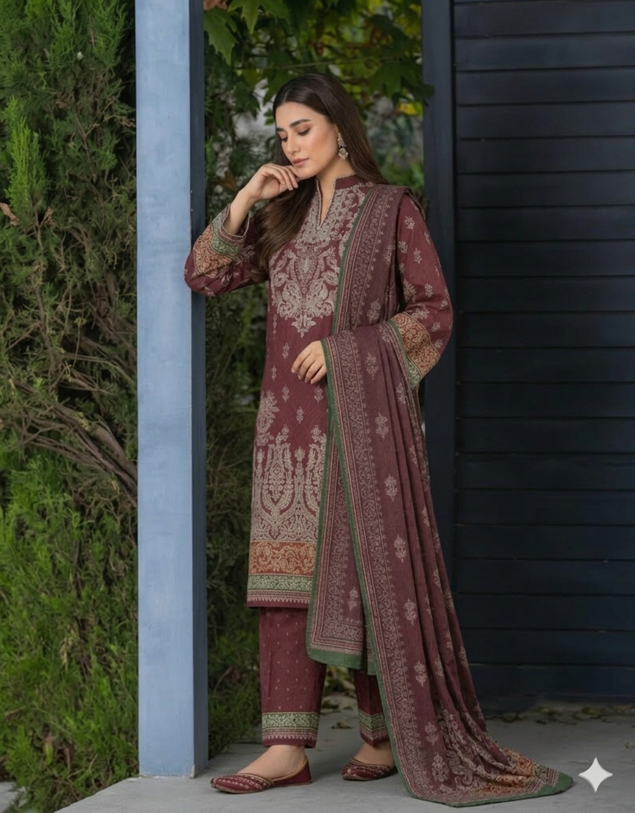 Sapphire Summer Lawn Suit - Image 3