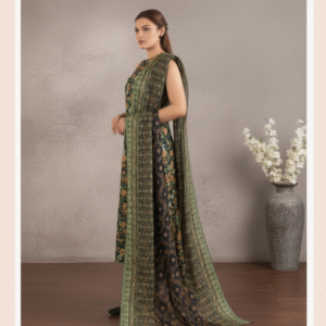 Alternative view of Elegant Printed Lawn Suit – Summer Collection