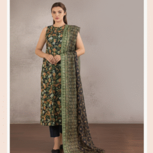 Elegant Printed Lawn Suit – Summer Collection