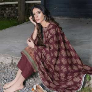 Sapphire Summer Lawn Suit