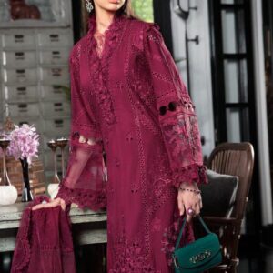 Alternative view of Luxury Heavy Chikankari Embroidered Cotton 3PC Suit