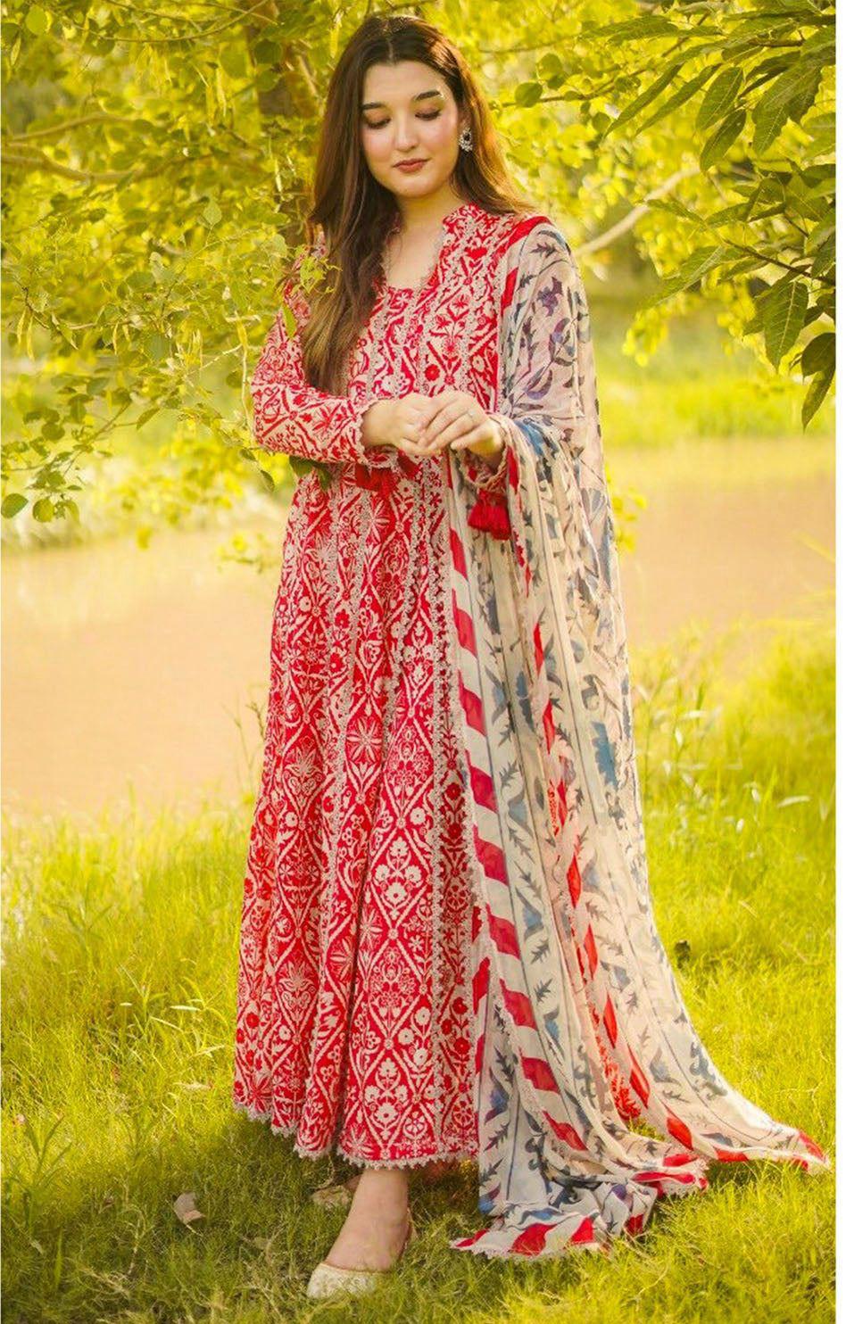 Luxury Printed Lawn 3pc