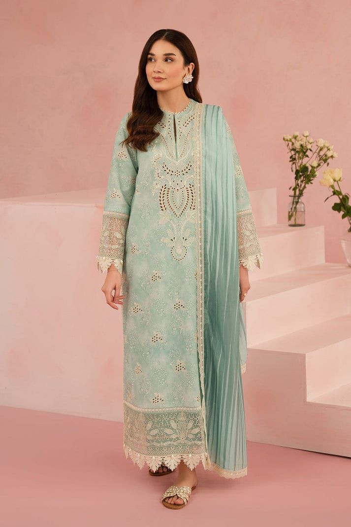 Luxury Printed Pure Lawn 3PC Suit –