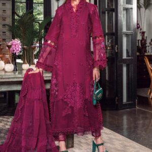 Luxury Heavy Chikankari Embroidered Cotton 3PC Suit