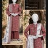 MTJ 3 Piece Unstitched Printed Lawn Suit with Printed Dupatta