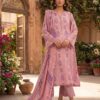 MTJ 3 Piece Unstitched Printed Lawn Suit