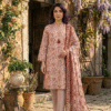 MTJ Premium 3 Piece Unstitched Printed Lawn Suit