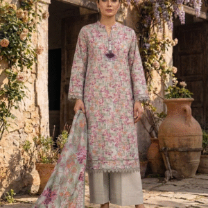 MTJ Unstitched Printed Lawn Suit